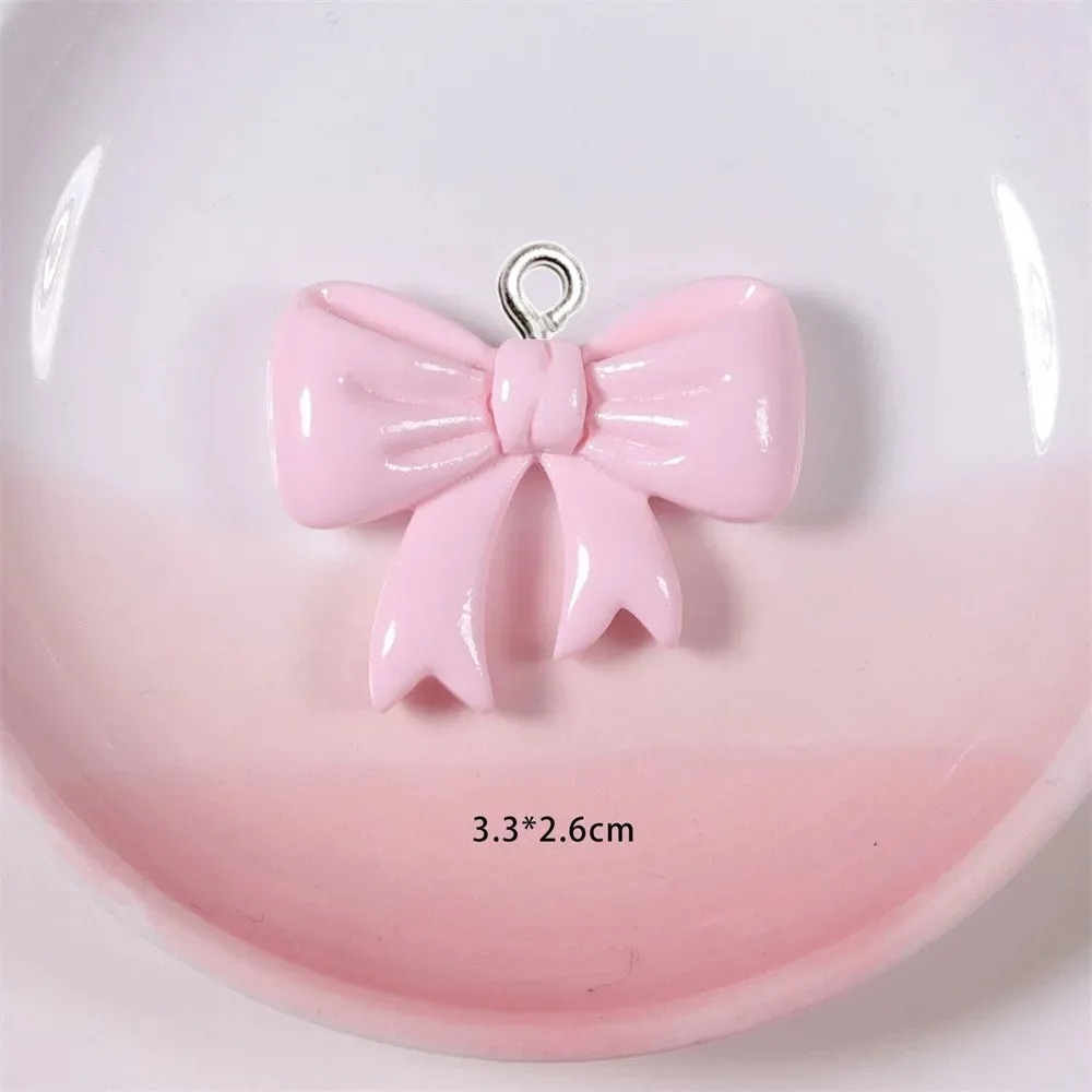 Resin Art Engagement - 10 Buah Hiasan Resin Pita Warna