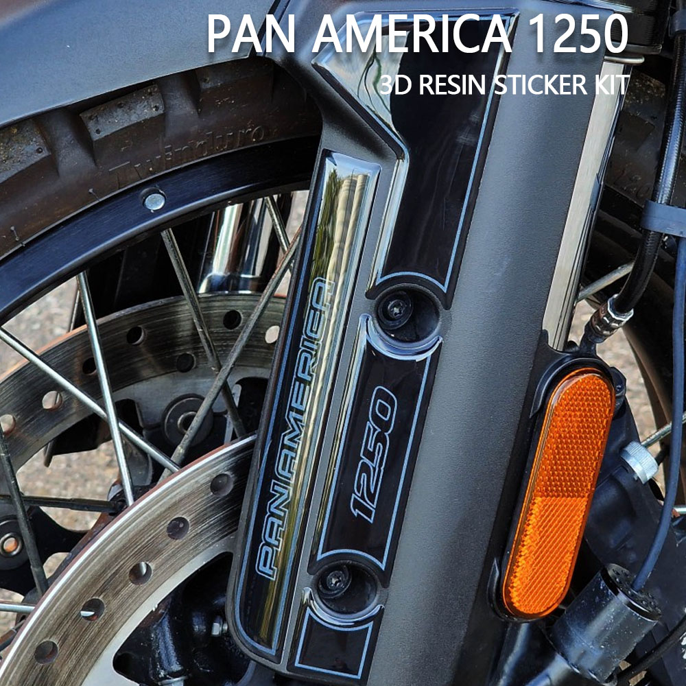 Resin Art Sticker - Untuk Harley Pan America 1250 PanAmerica