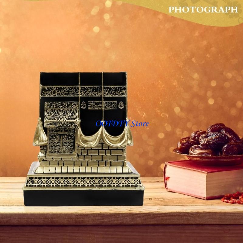 Resin Art Gift For Anniversary - 367A Model Replika Kaba Islami Barang