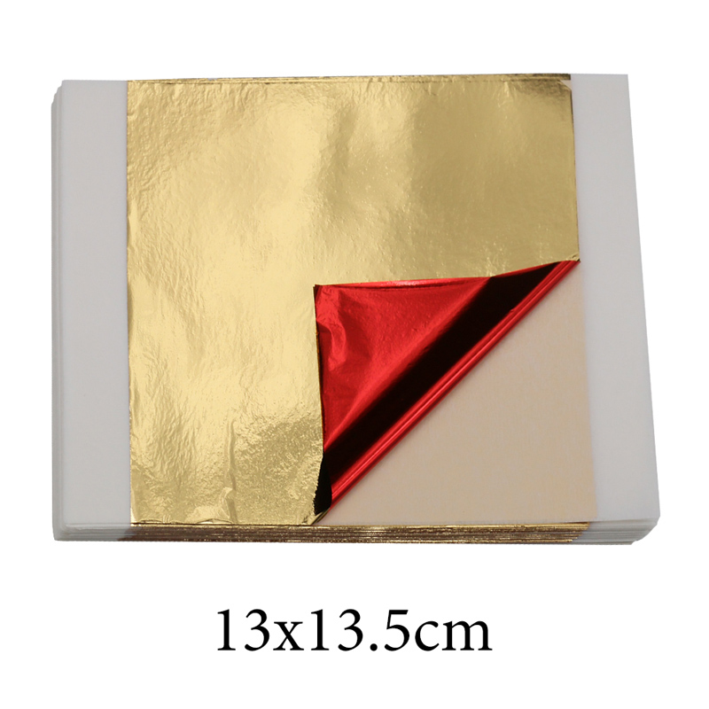 Resin Art Gift For Anniversary - 100 lembar Kertas Foil Imitasi Daun