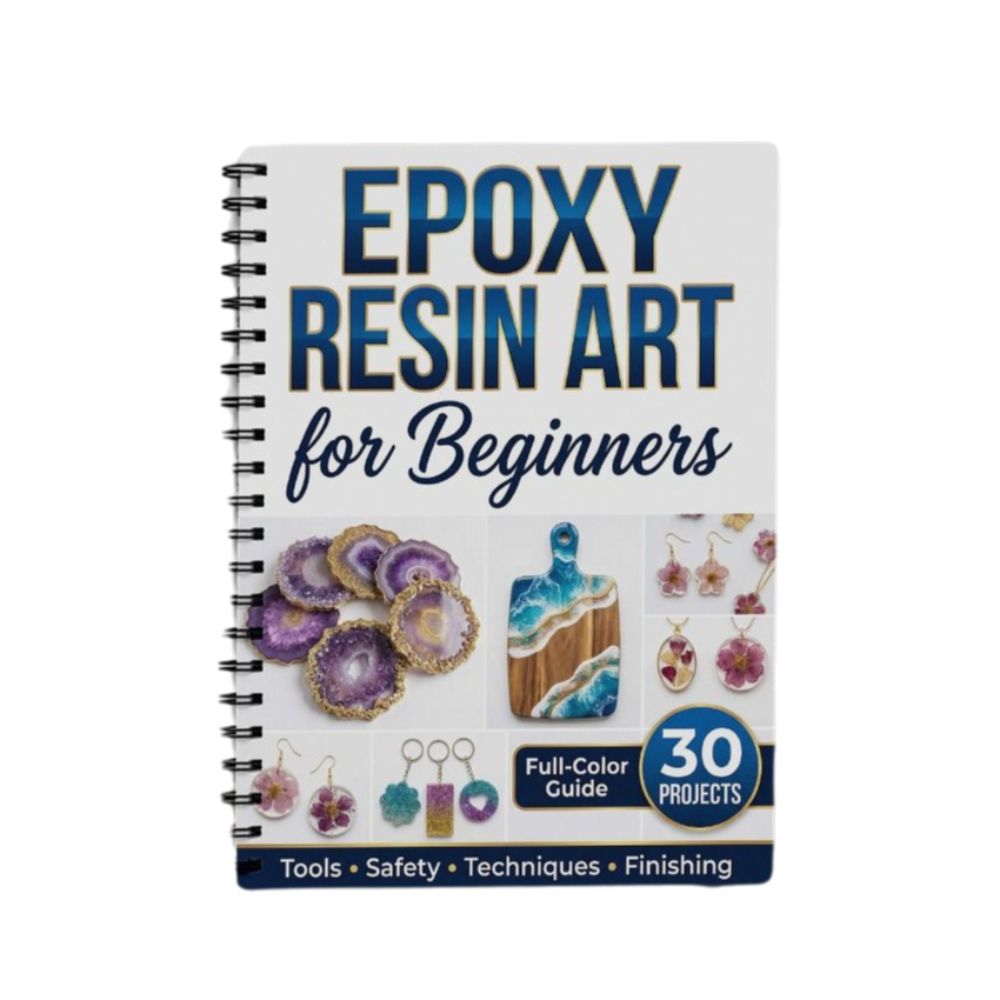 Resin Art Tutorial - Buku Panduan Seni Resin Epoxy Langkah-demi-Langkah