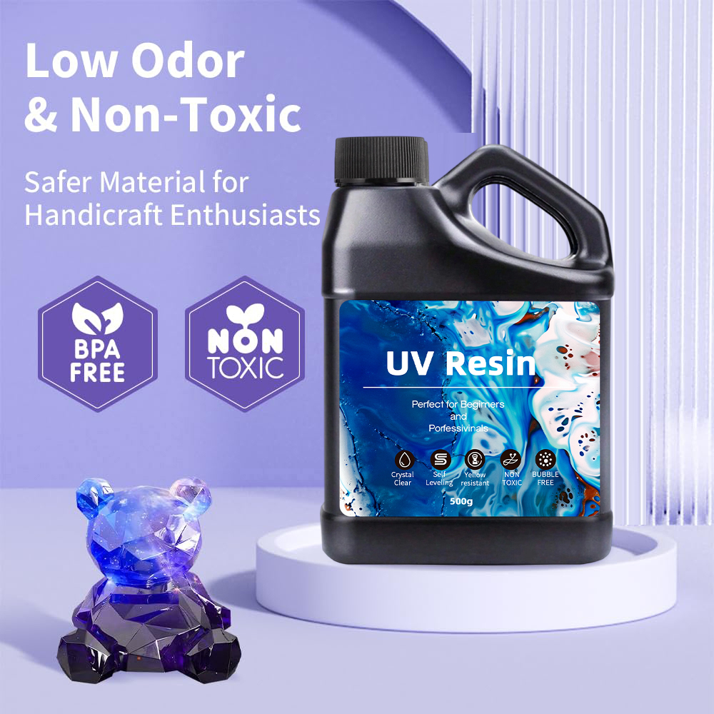 Resin UV 500-1000g - Resin UV  - Uv Resin Clear Hard ulasan dan harga