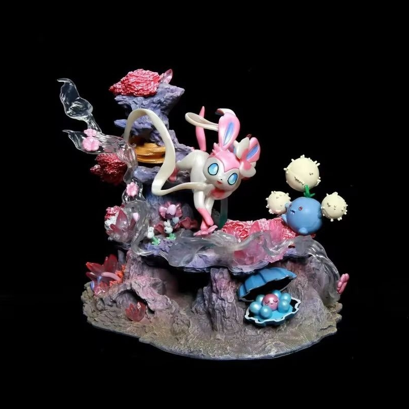 Figur GK Sylveon Shroomish Cla - Resin Art Things ulasan dan harga