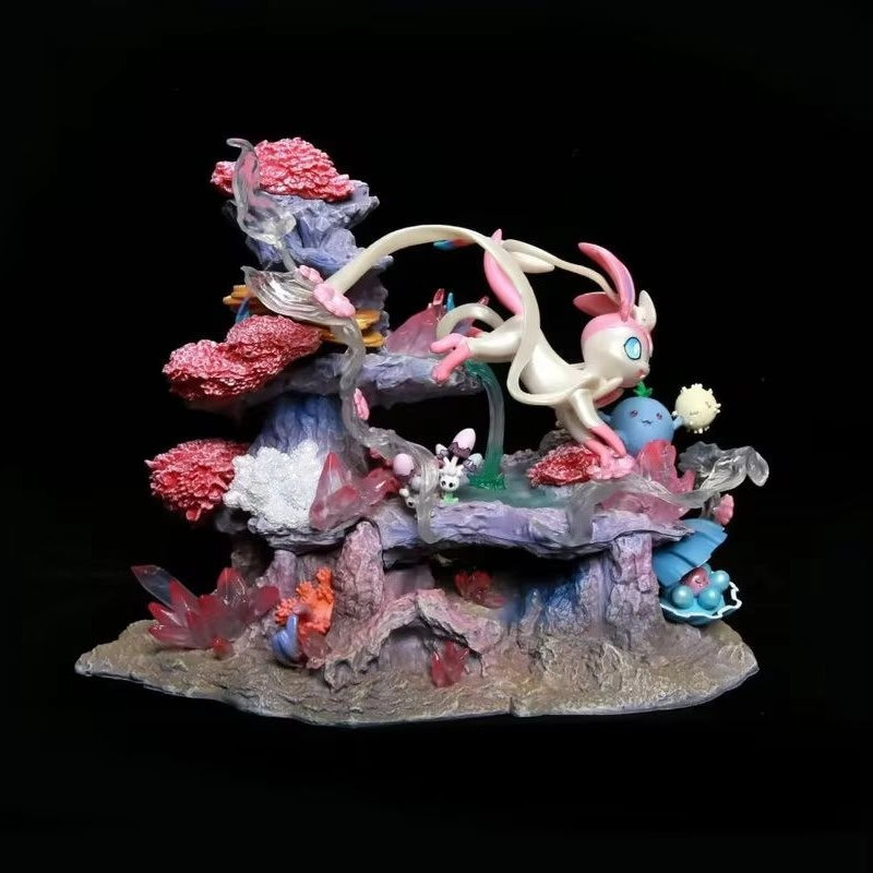 Figur GK Sylveon Shroomish Cla - Resin Art Things ulasan dan harga
