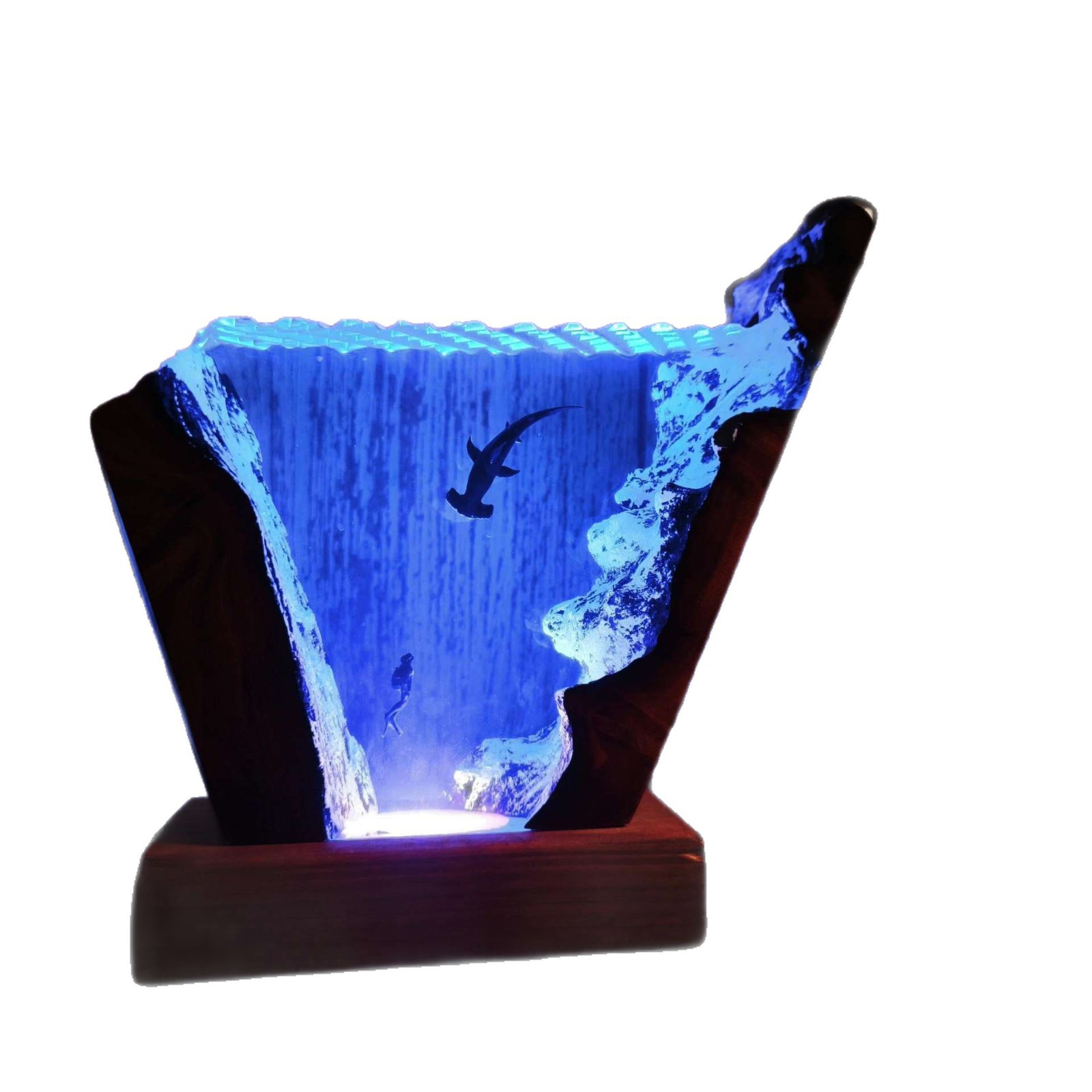 Ornamen Hiasan Rumah Hiu Palu  - Resin Art Wedding Gift ulasan dan harga