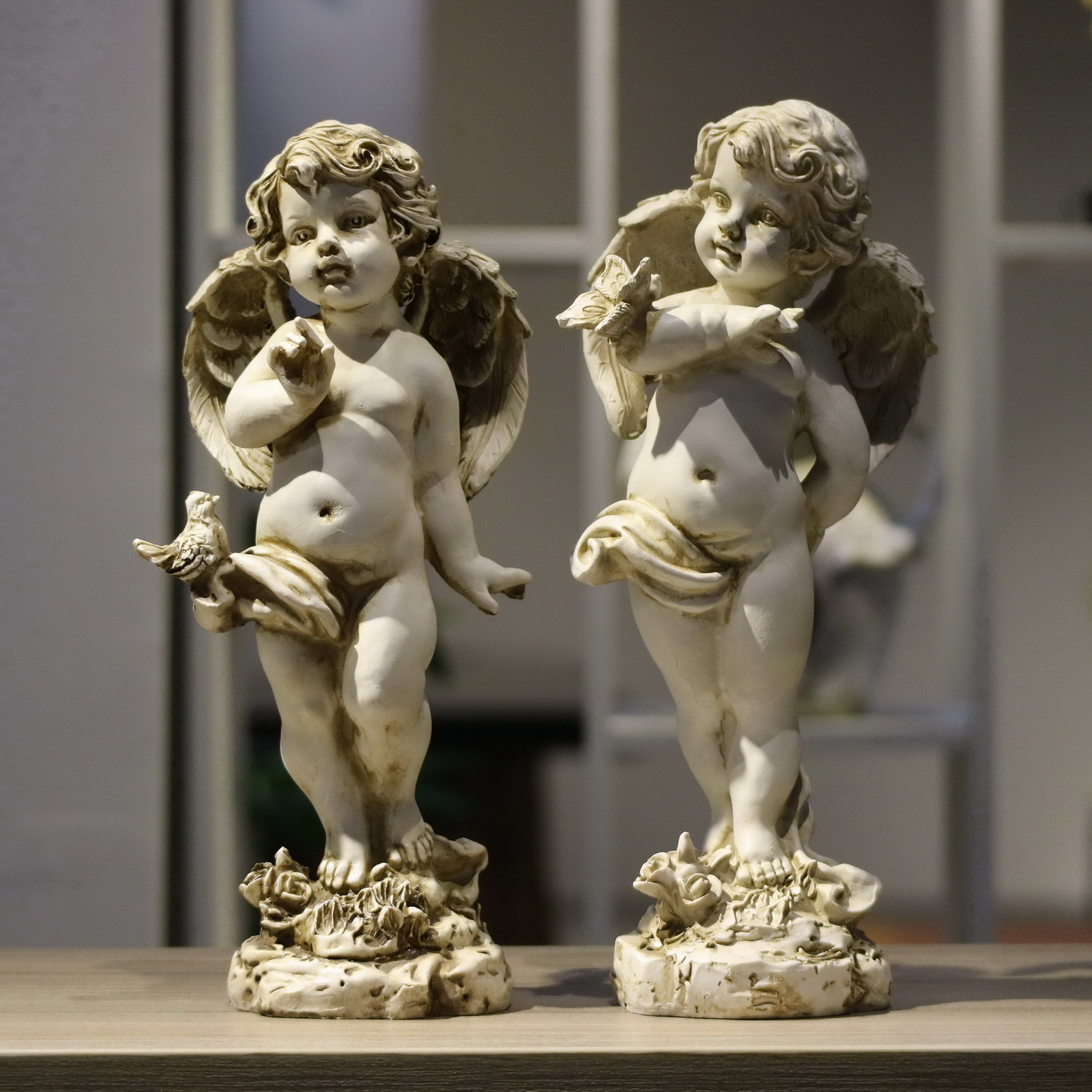 Patung Malaikat Resin Retro 29 - Resin Art Wedding Gift ulasan dan harga