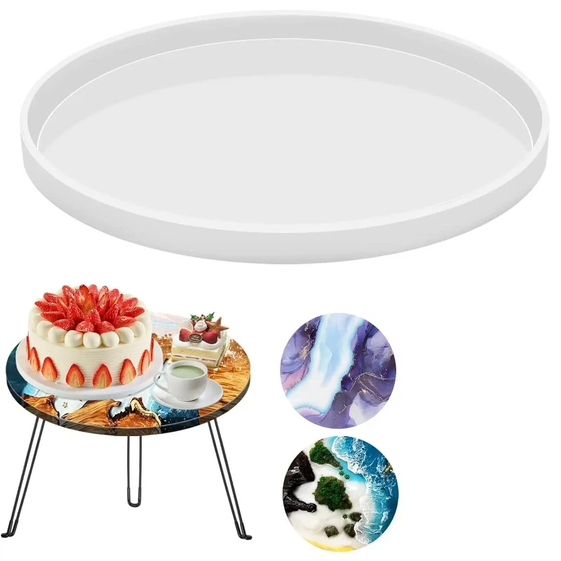 Cetakan Resin Meja Epoxy Bulat - Resin Art Table ulasan dan harga