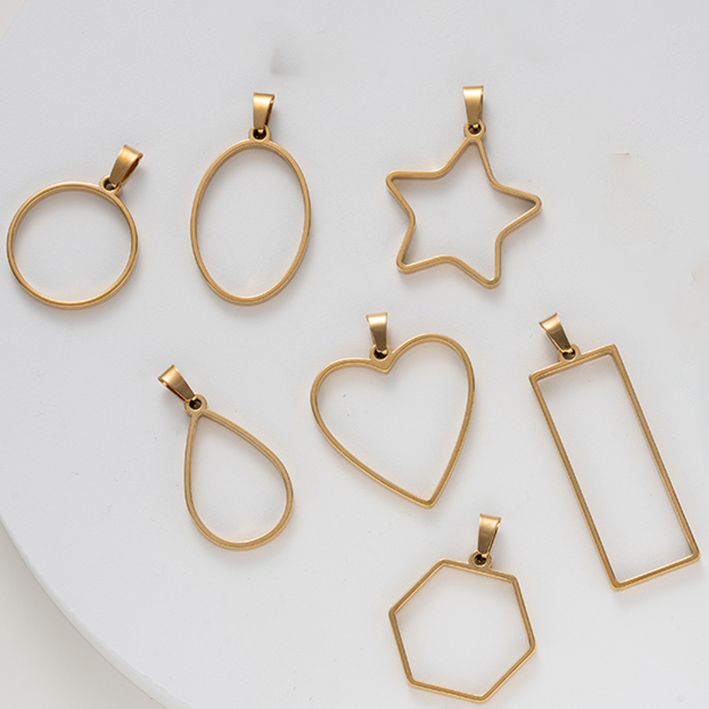 5 pcs Cetakan Resin Stainless  - Resin Art Earrings ulasan dan harga