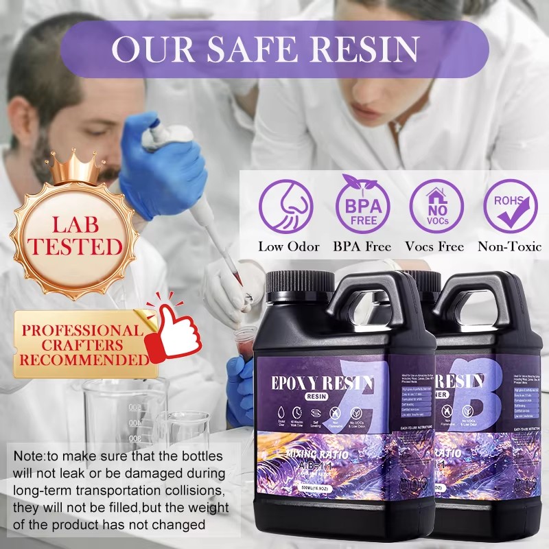 Campuran Mudah 1:1 Kit Resin E - Resin Art Liquid ulasan dan harga