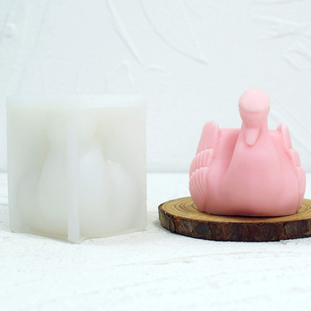 Cetakan lilin silikon angsa pu - Resin Art Wedding Gift ulasan dan harga