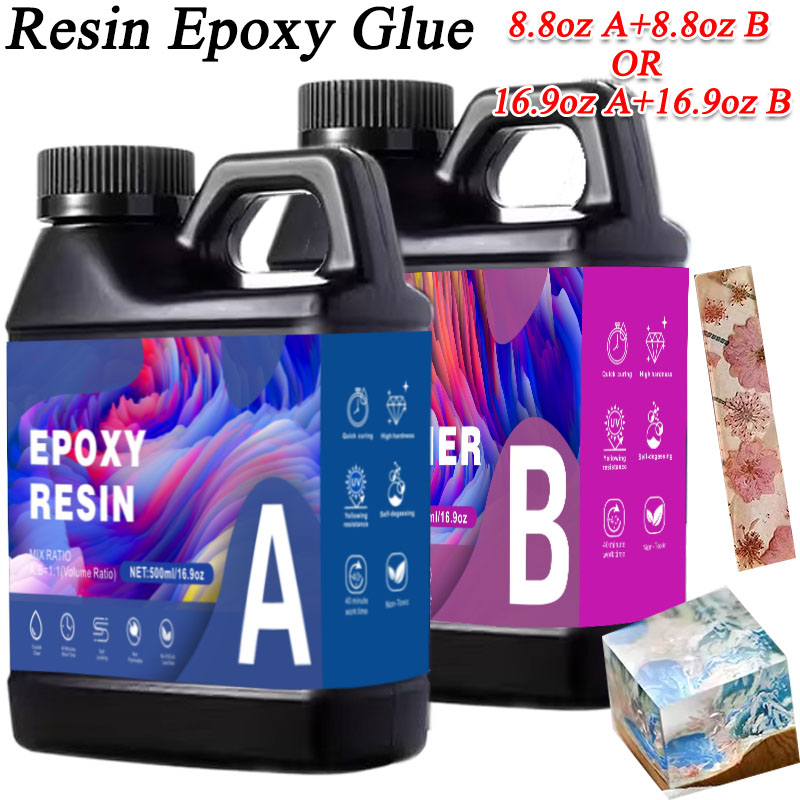 17.6oz/33.8oz Resin Epoksi AB  - Resin Art Table ulasan dan harga