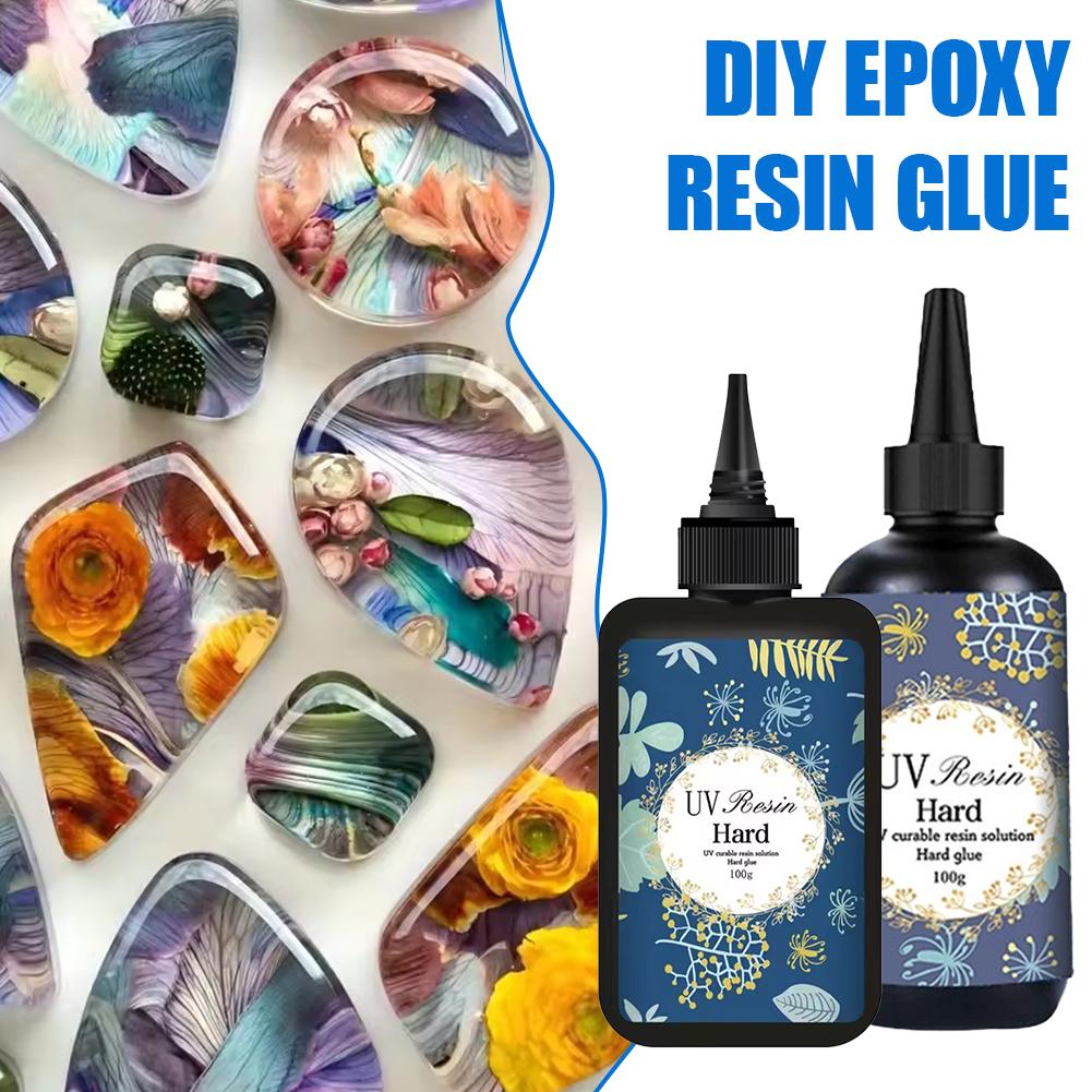 1/2 Buah Resin UV Keras Bening - Uv Resin Clear Hard ulasan dan harga