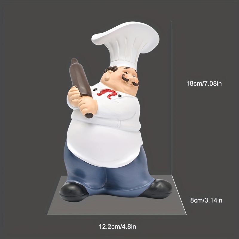 Patung Resin Chef-Chef Berjeng - Resin Art Table ulasan dan harga