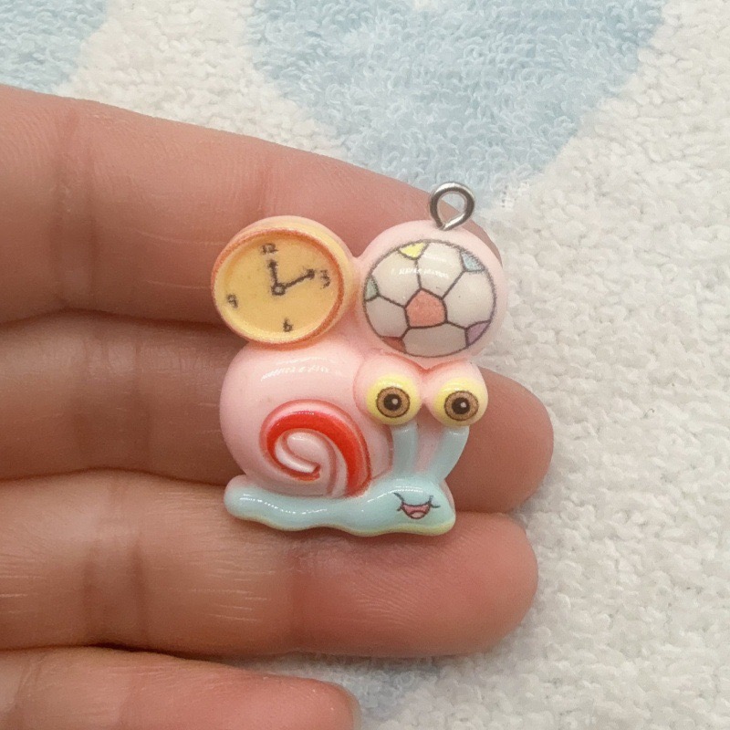 10 buah liontin resin kartun,  - Resin Art Earrings ulasan dan harga