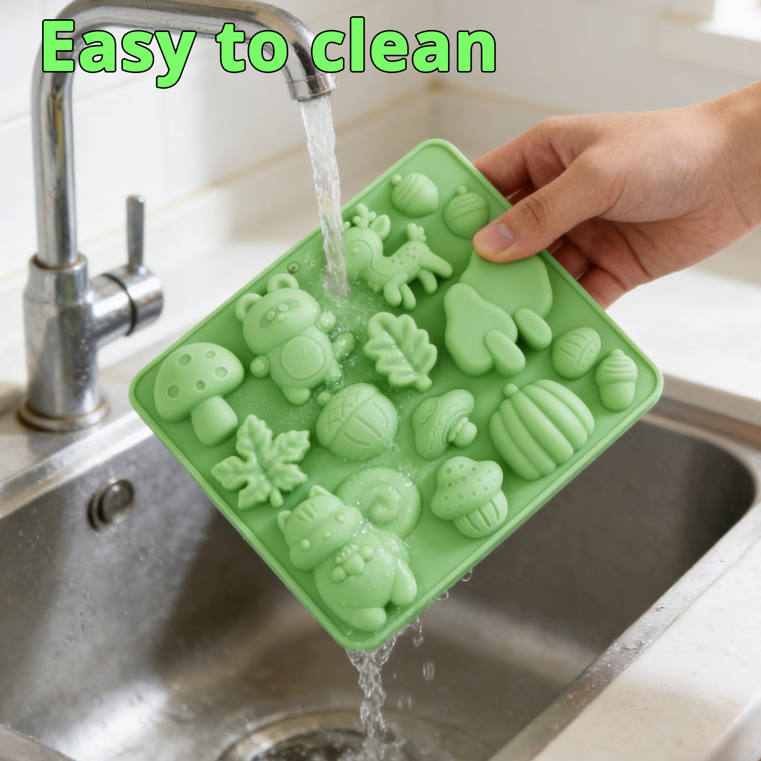 1 Cetakan Kue Silikon Berbentu - Resin Art Things ulasan dan harga