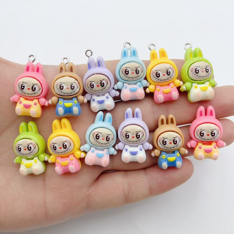 10Pcs Gantungan Resin Rumah St - Resin Art Earrings ulasan dan harga
