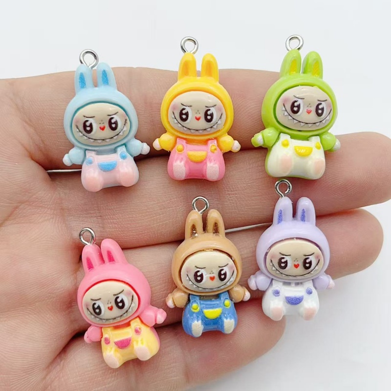 10Pcs Gantungan Resin Rumah St - Resin Art Earrings ulasan dan harga