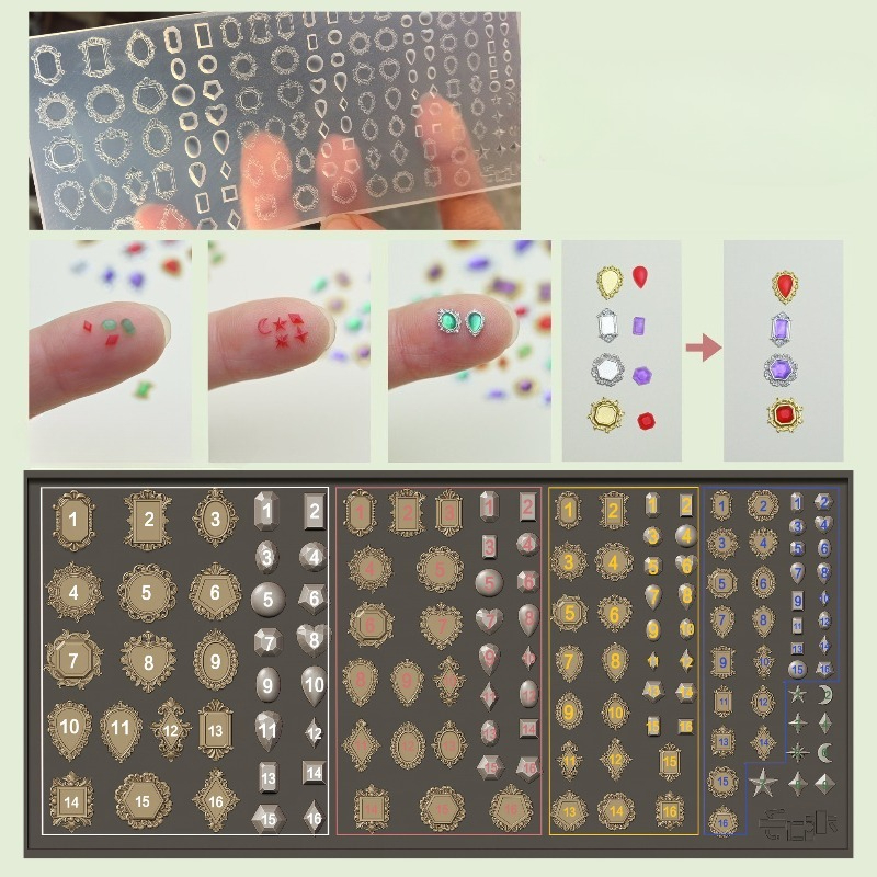 Cetakan Silikon Liontin Batu P - Bezels Pendant Resin ulasan dan harga