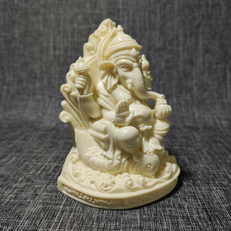 Patung Ganesha (Gajah) Hindu,  - Resin Art India ulasan dan harga