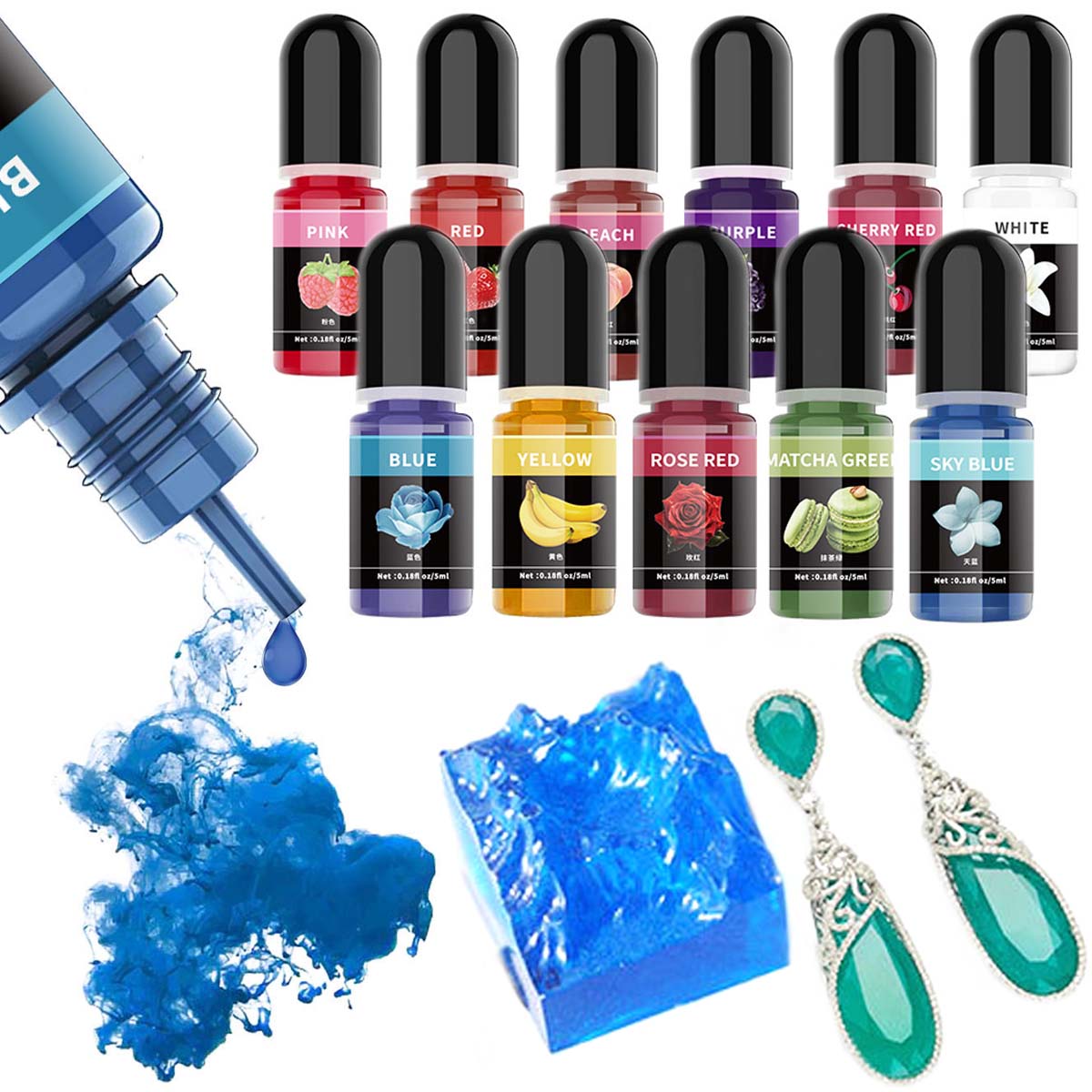 5Ml/Botol Pigmen Resin Epoksi  - Resin Art Liquid ulasan dan harga