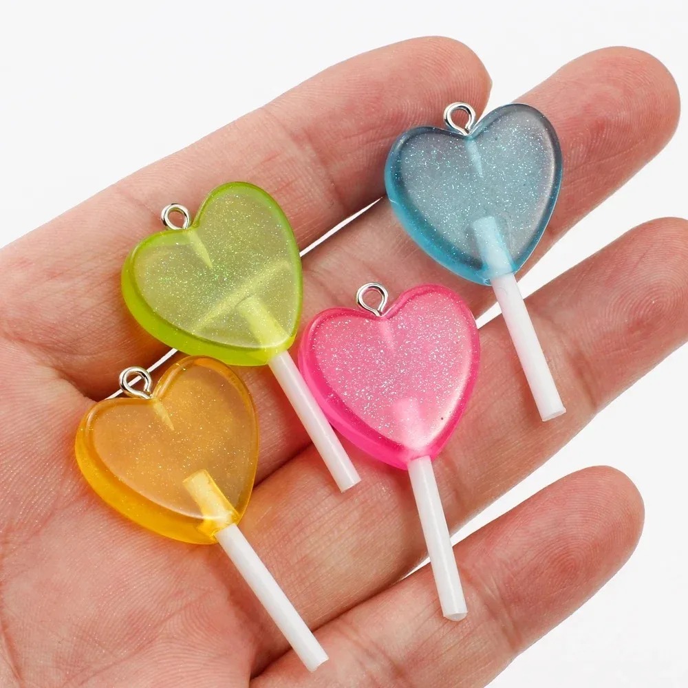 10Pcs Gantungan Resin Permen L - Resin Art Engagement ulasan dan harga