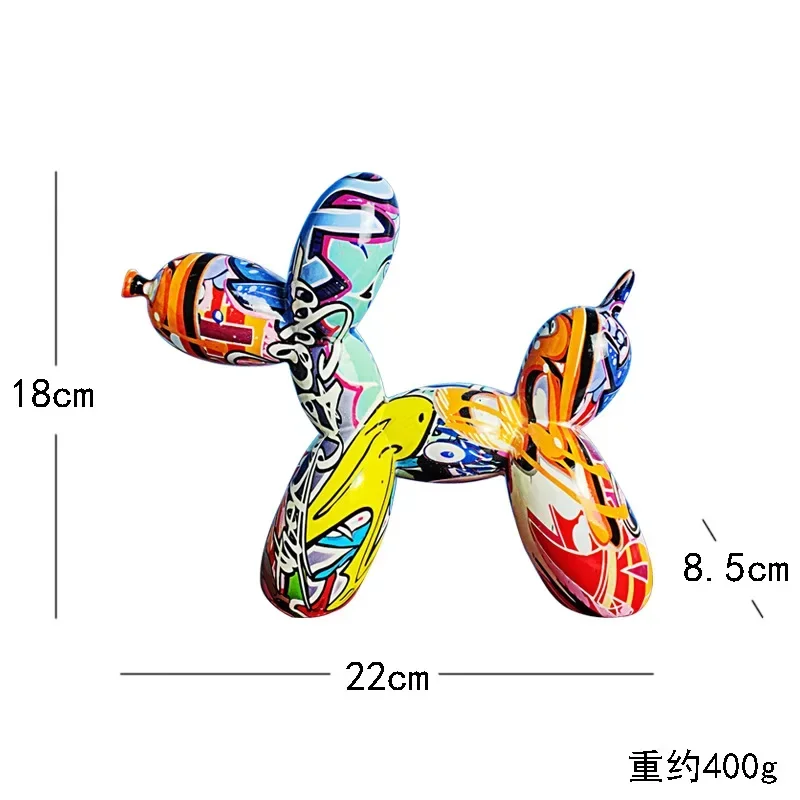 Patung anjing balon patung gra - Resin Art Gift For Anniversary ulasan dan harga
