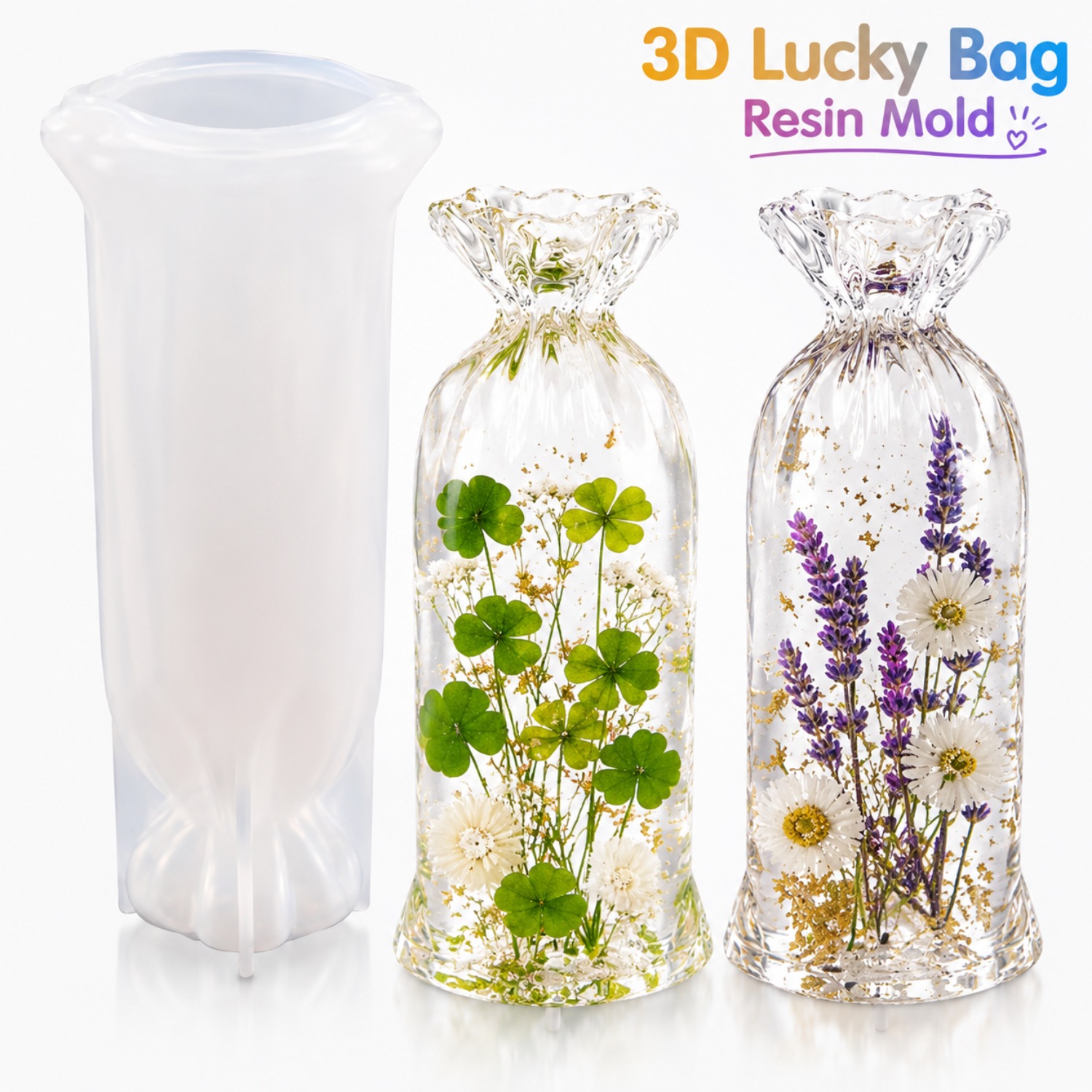 Cetakan Silikon Resin Lucky Ba - Resin Art Table ulasan dan harga