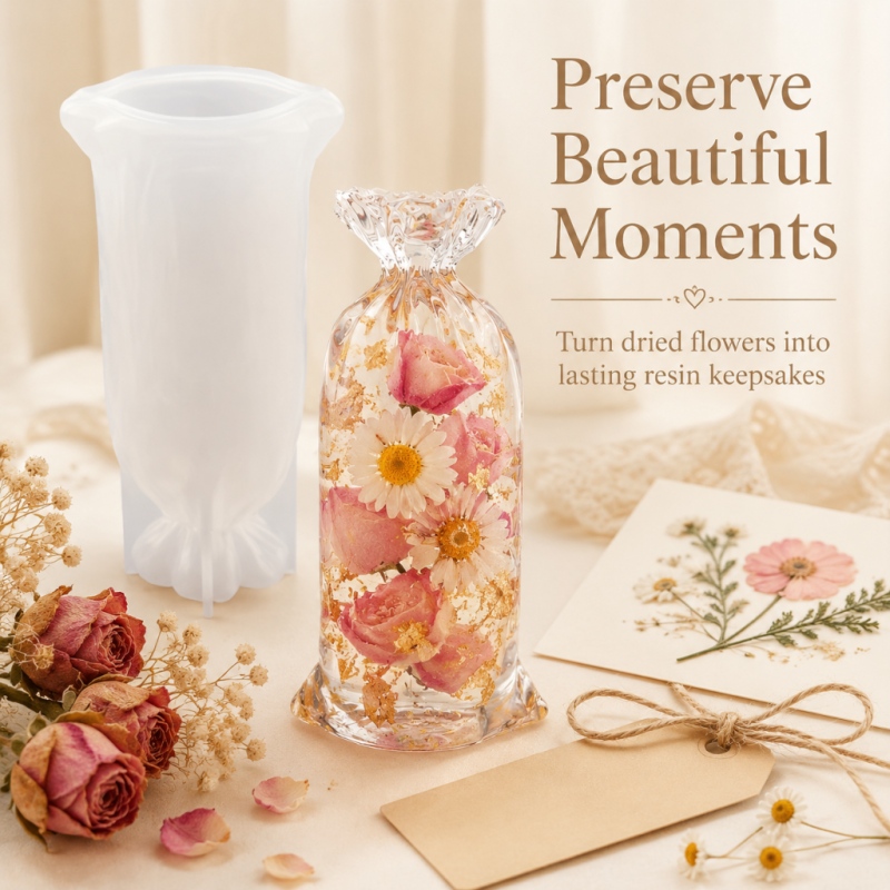 Cetakan Silikon Resin Lucky Ba - Resin Art Table ulasan dan harga