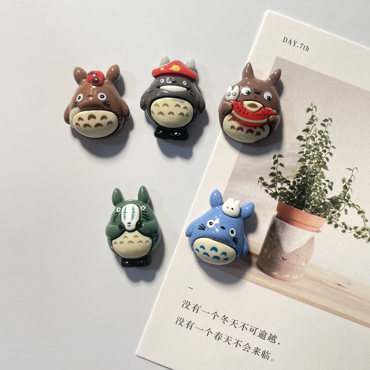 Magnet Kulkas Resin Anime Toto - Resin Art Things ulasan dan harga