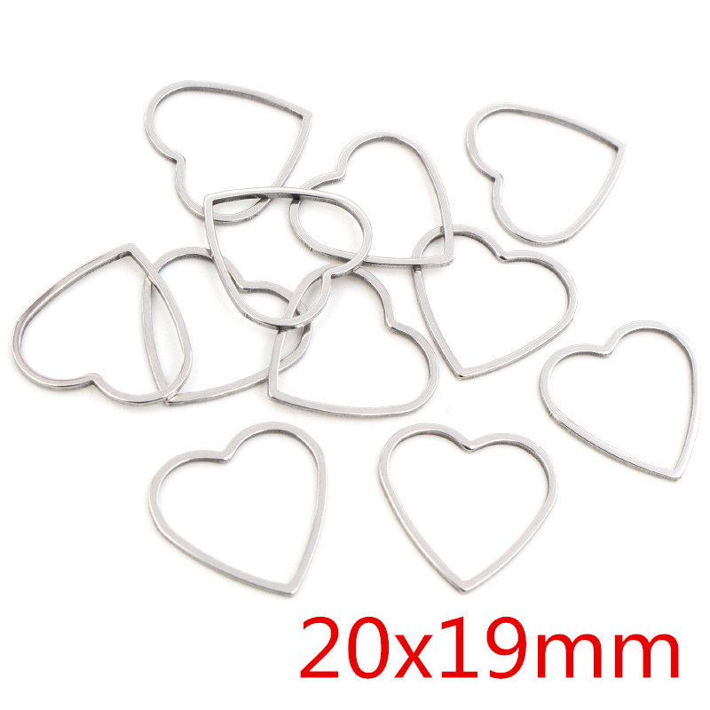 20 Buah Hati Pesona Emas Stain - Bezels Pendant Resin ulasan dan harga